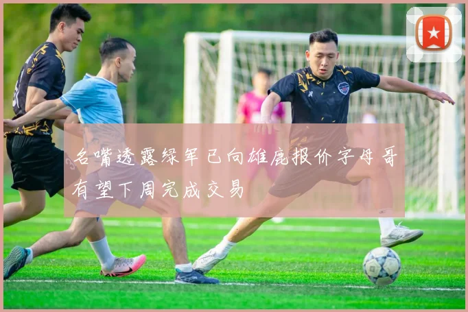 名嘴透露绿军已向雄鹿报价字母哥有望下周完成交易